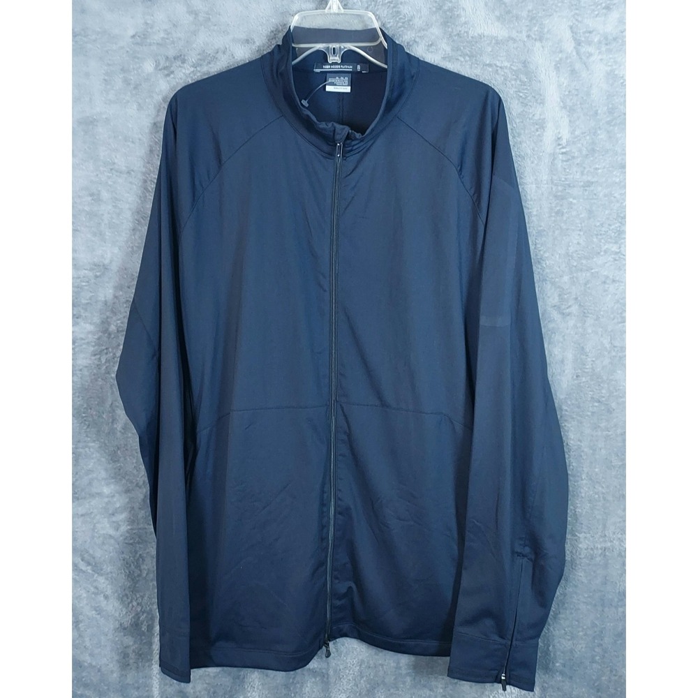 NWOT Nike Tiger Woods Platinum Golf Jacket Men's XL Black Dri Fit Style 336880